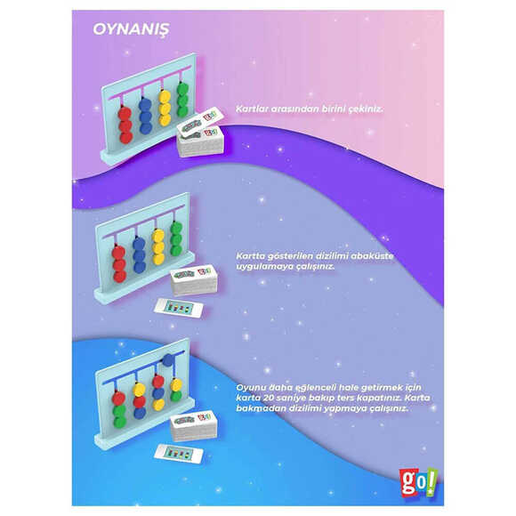 Go Toys Rubik Abaküs Montesori Oyunu