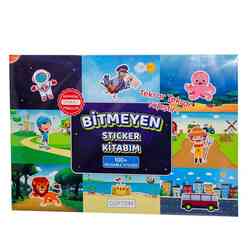 Goftem - Goftem Bitmeyen Sticker Kitabım - Büyük GF001