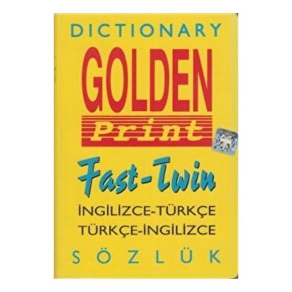 Golden Print İngilizce - Türkçe Dönüşümlü Sözlük (Plastik Kapak)