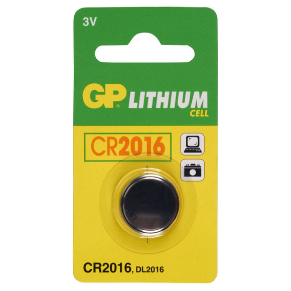 Gp Lityum Pil CR2016