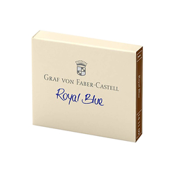 Graf Von Faber Castell Dolma Kalem Kartuşu 6’lı Royal Blue 141109 - Thumbnail