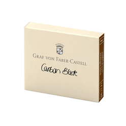 Graf Von Faber Castell Dolma Kalem Kartuşu 6’lı Siyah 141100 - Thumbnail