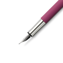 Graf von Faber Castell Guilloche Dolma Kalem Pembe 145240 - Thumbnail