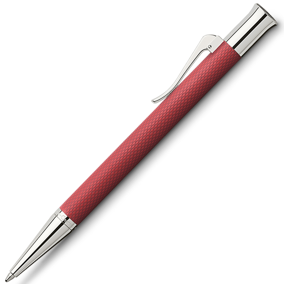 Graf von Faber Castell Guilloche Tükenmez Kalem Mercan Kırmızı 146533