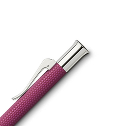 Graf von Faber Castell Guilloche Tükenmez Kalem Pembe 145217 - Thumbnail