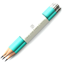 Graf von Faber Castell İdeal Kurşun Kalem Yedeği 3’lü Turkuaz 118660 - Thumbnail