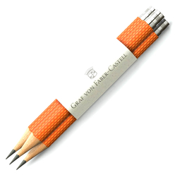 Graf von Faber Castell İdeal Kurşun Kalem Yedeği 3’lü Yanık Turuncu 118661 - Thumbnail