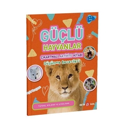 Beta Kids - Güçlü Hayvanlar Çıkartmalı Aktivite Kitabı
