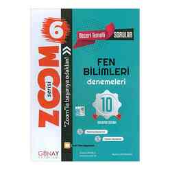 Günay 6. Sınıf Fen Bilimleri 10’lu Branş Denemesi - Thumbnail