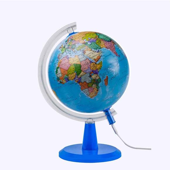 Gürbüz 48203 Modern Siyasi Işıklı Küre 20Cm