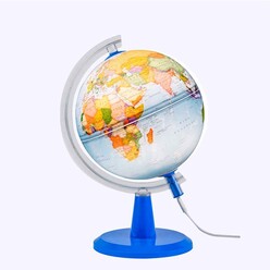 Gürbüz 48203 Modern Siyasi Işıklı Küre 20Cm - Thumbnail