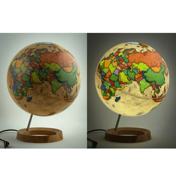 Gürbüz 93230 Ahşap Ayaklı Antik Küre