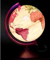 Gürbüz Dünya Küre Işıklı 26 cm 7 Renk 46254 - Thumbnail