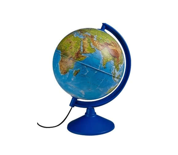 Gürbüz Fiziki Küre Işıklı 30 cm (Fiziki+Siyasi) 41301