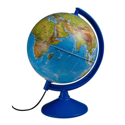 Gürbüz Küre - Gürbüz Fiziki Küre Işıklı 30 cm Yazılabilir (Fiziki+Siyasi) 41303