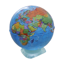 Gürbüz Globe Kalemtıraş Siyasi Küre 10 cm 42104 - Thumbnail