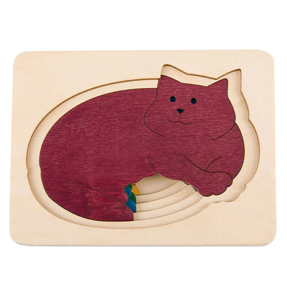 Hape Beş Kedi Puzzle E6514