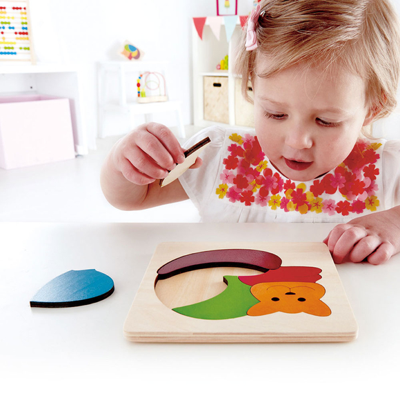 Hape Gökkuşağı Kedi Puzzle E6500 Nezih