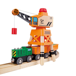 Hape Large Boom Crane E3715 - Thumbnail