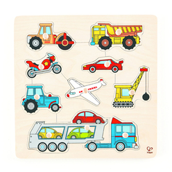 Hapee - Hape Taşıt Puzzle E6319