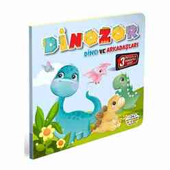 Hareketli Kitaplar - Dinozor Dino Ve Arkadaşları - Thumbnail