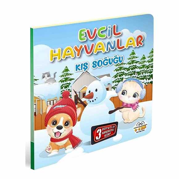 Hareketli Kitaplar - Evcil Hayvanlar Kış Soğuğu