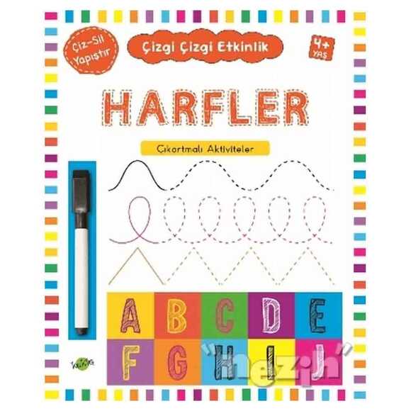 Harfler 4 Yaş ve Üstü - Çizgi Çizgi Etkinlik