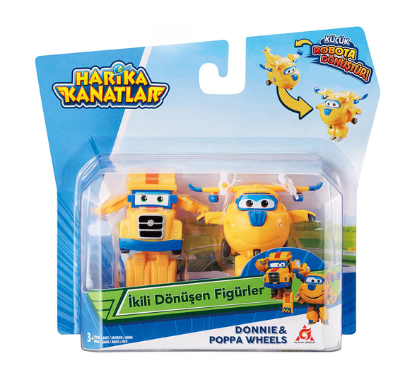 Harika Kanatlar 2’li Dönüşen Figürler Donnie Pop 20030H Harika Kanatlar 2’li Dönüşen Figürler Donnie Pop 20030H