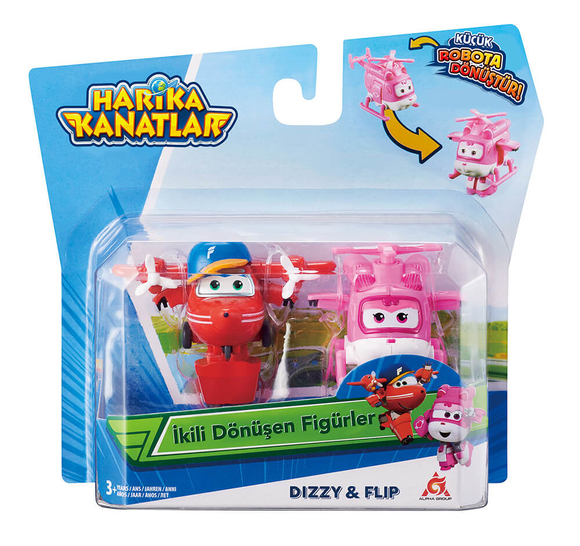 Harika Kanatlar 2’li Dönüşen Figürler Flip Dizzy 20030D Harika Kanatlar 2’li Dönüşen Figürler Flip Dizzy 20030D