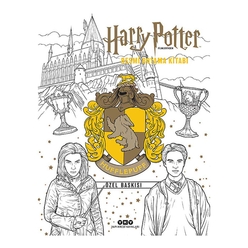 Harry Potter Filmlerinden Resmi Boyama Kitabı Hufflepuff Özel Baskısı - Thumbnail