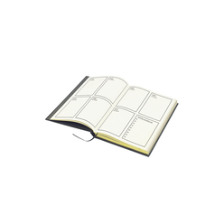 Harry Potter Haftalık Ajanda Slytherin - Thumbnail