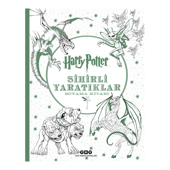 Harry Potter Sihirli Yaratıklar Boyama Kitabı