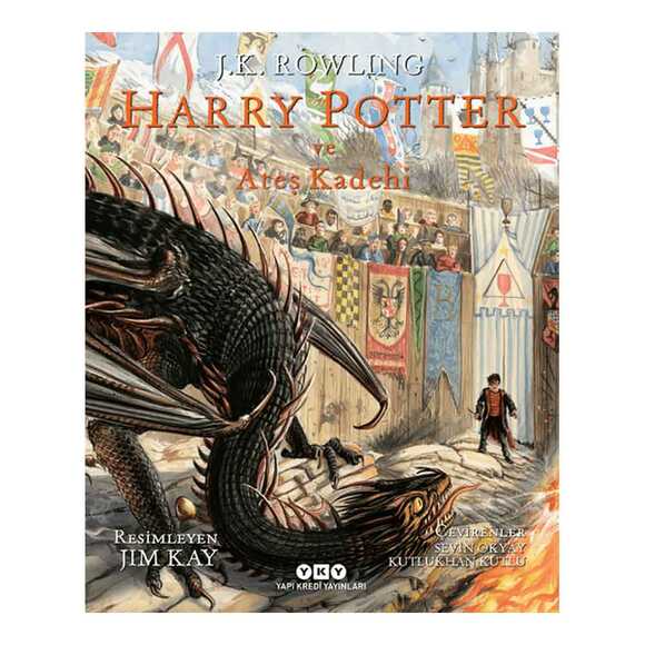 Harry Potter ve Ateş Kadehi 4 (Resimli Özel Baskı)