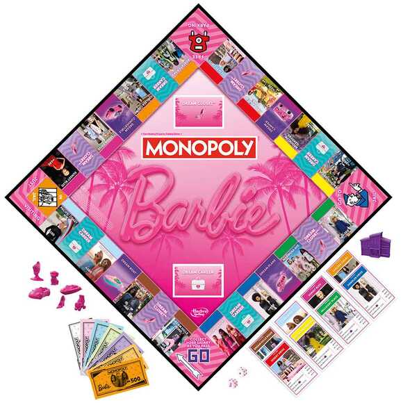 Hasbro Gaming Monopoly Barbie G0038