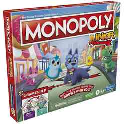 Hasbro Gaming Monopoly Junior 2’Si 1 Arada F8562 - Thumbnail