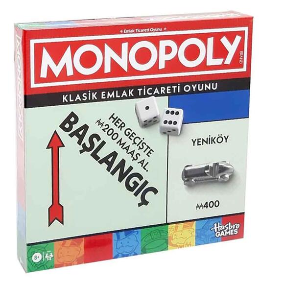 Hasbro Gaming Monopoly Klasik Yeni G0009