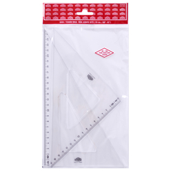 Hatas - Hatas Teknik Okul Öğrenci Gönye Seti 26/60-45 0806 Hatas - Hatas Teknik Okul Öğrenci Gönye Seti 26/60-45 0806