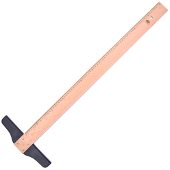 Hatas Tekniker Tahta T Cetveli 75 cm 01010 - Thumbnail