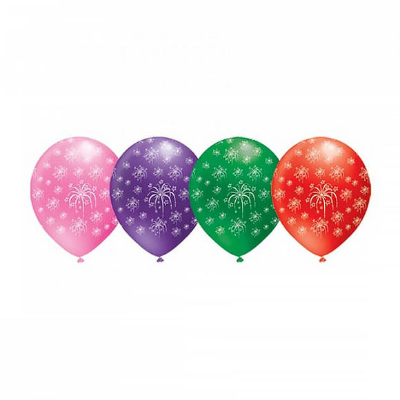 Havai Fişek Baskılı Balon 14’lü