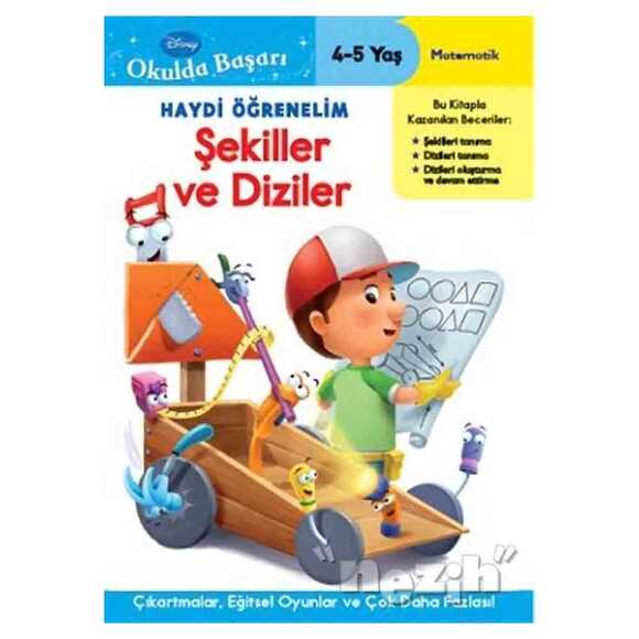 Haydi Öğrenelim - Şekiller ve Diziler 4-5 Yaş