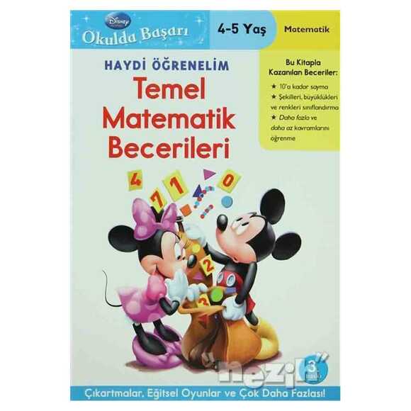 Haydi Öğrenelim - Temel Matematik Becerileri 12