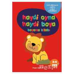 Doğan Egmont - Haydi Oyna Haydi Boya Boyama Kitabı 1 (3-4 Yaş)