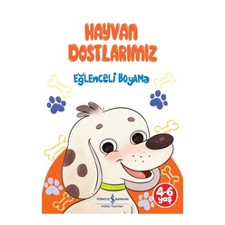 İş Bankası Kültür Yayınları - Hayvan Dostlarımız - Eğlenceli Boyama