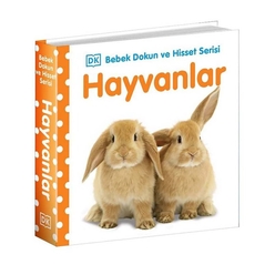 Hayvanlar Bebek Dokun ve Hisset Serisi 0-2 Yaş - Thumbnail