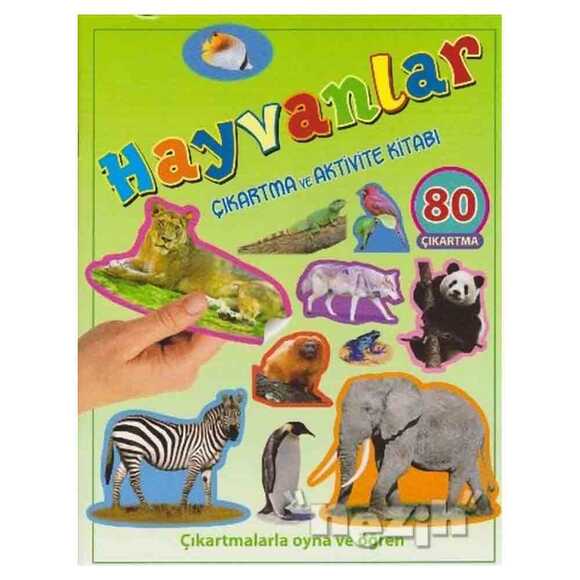Hayvanlar - Çıkartma ve Aktivite Kitabı