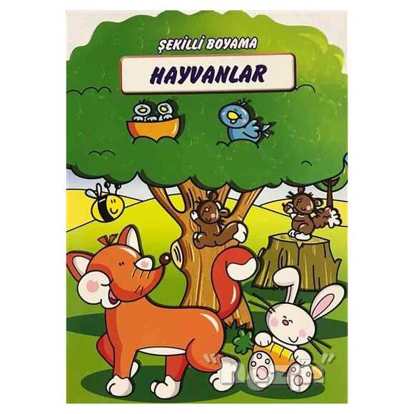 Hayvanlar - Şekilli Boyama