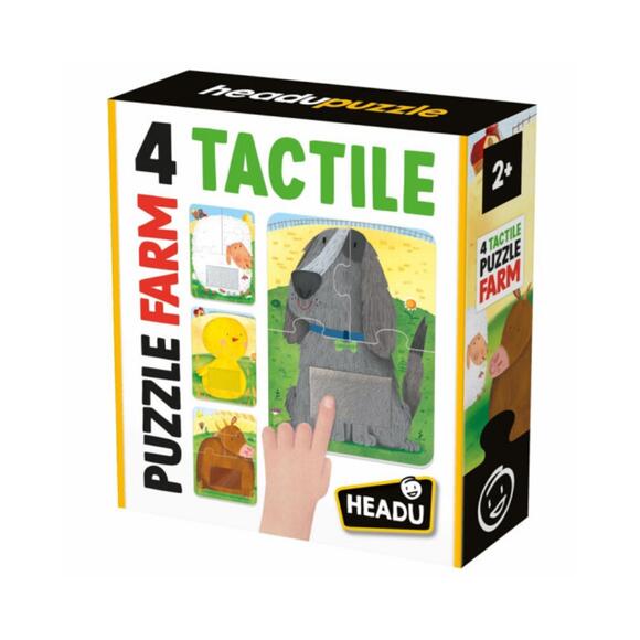 Headu 4 Dokulu Çiftlik Puzzle (2+ Yaş) MU59063