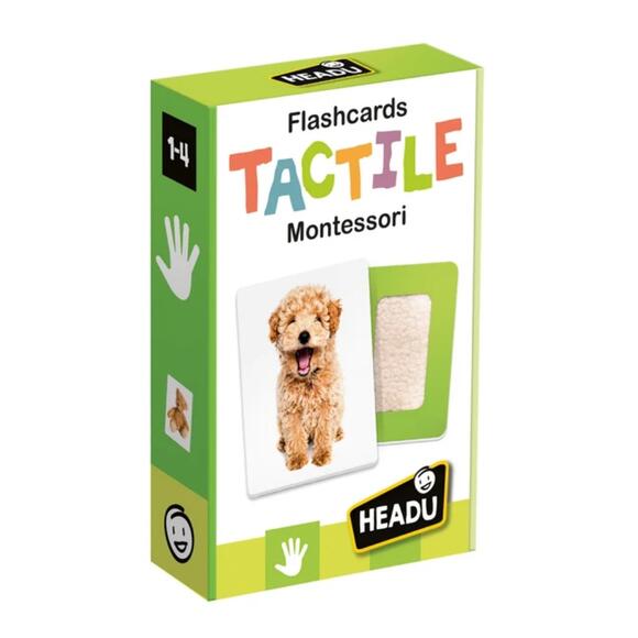 Headu Montessori Dokulu Bilgi Kartları (1-4 Yaş) MU23738