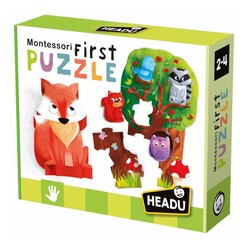 Headu - Headu Montessori İlk Orman Puzzle (2-4 Yaş) IT20133