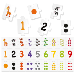 Headu Puzzle 123 Number (3-6 Yaş) IT-21093 - Thumbnail